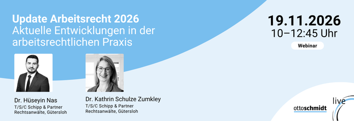 Update Arbeitsrecht 2026