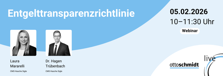 Entgelttransparenzrichtlinie